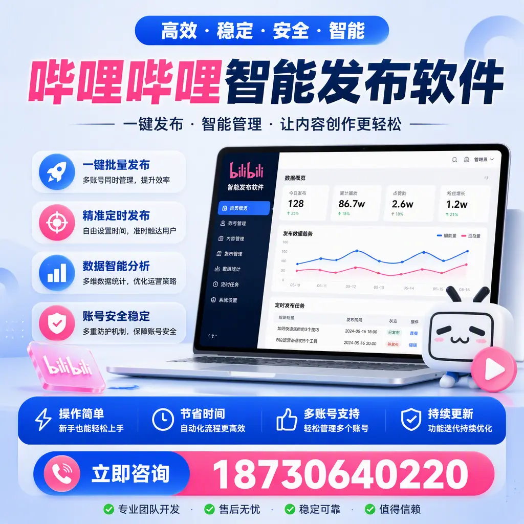 如何在 洛阳 制定有效的哔哩哔哩智能发布策略